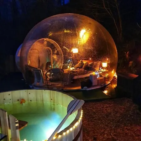 Luxusní stan Living Timeless- Bubble Tent Elzach- Schlafen Unterm Sternenhimmel *