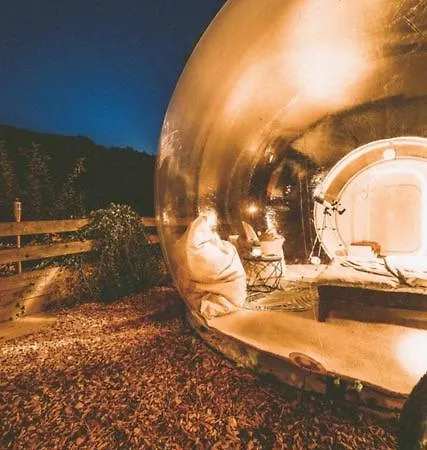 Luxusní stan Living Timeless- Bubble Tent Elzach- Schlafen Unterm Sternenhimmel
