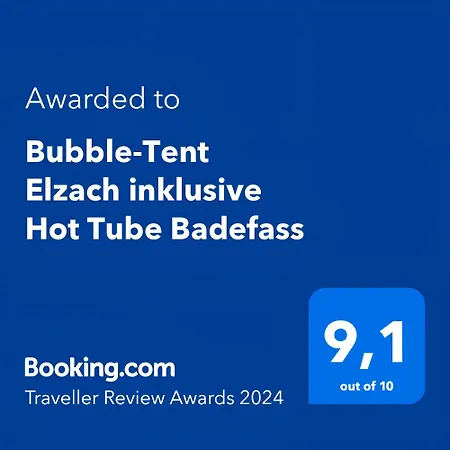 Bubble Tent Elzach- Schlafen Unterm Sternenhimmel- By Living Timeless Lüks kamp alanı *